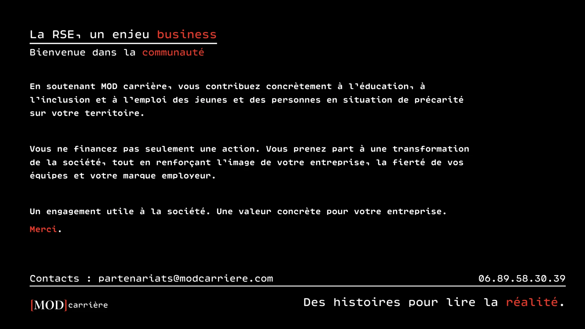Entreprises engagées — slide 6 sur 6